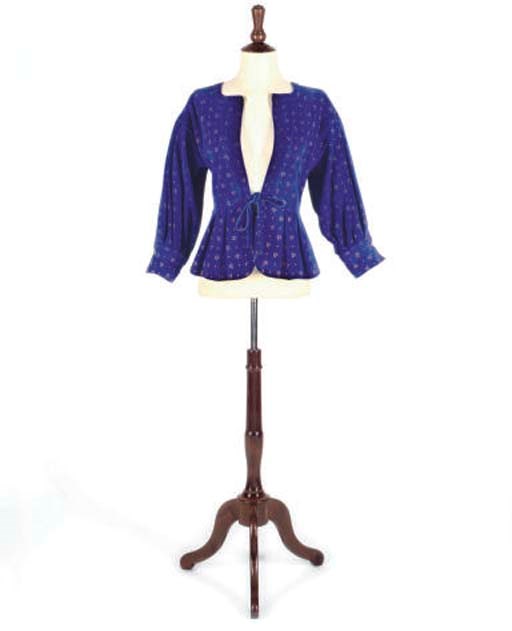JEAN MUIR, A PRINTED SUEDE JACKET