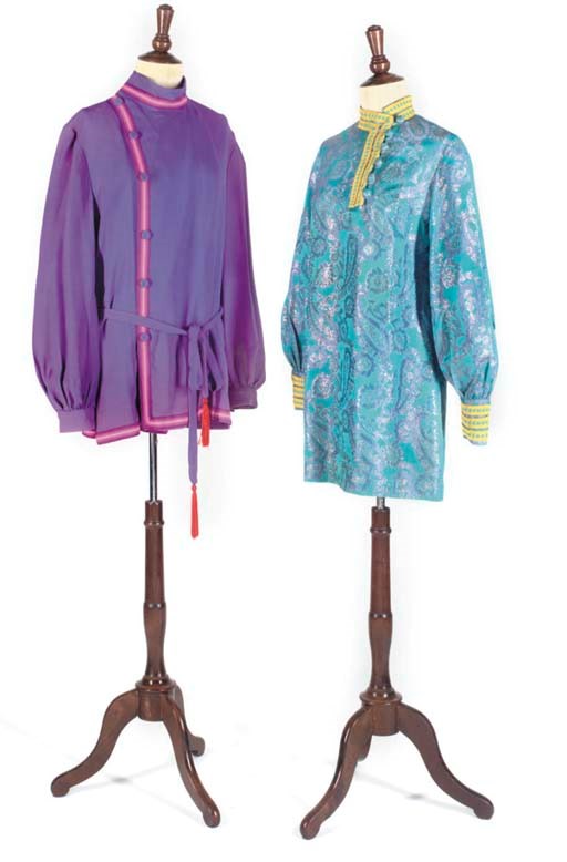 THE BEATLES 'APPLE BOUTIQUE',  TWO MINI DRESSES