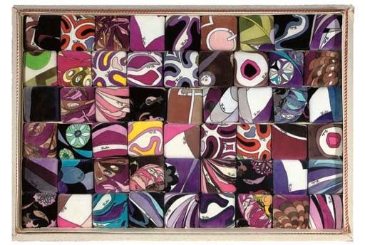 EMILIO PUCCI: A LARGE COLLECTION OF JEWELLERY BOXES