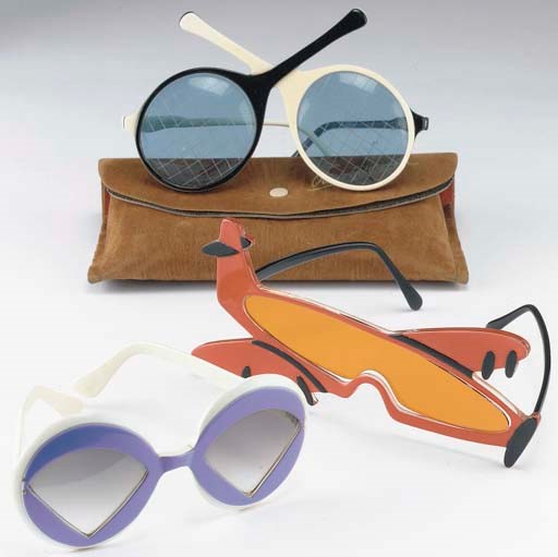 THREE PAIR SUNGLASSES, INCLUDING OLIVER GOLDSMITH
