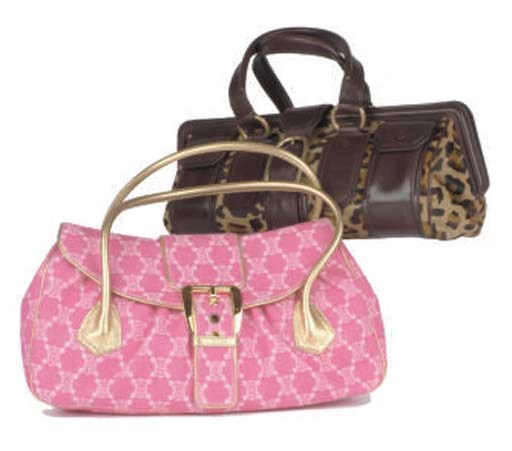 CELINE, TWO HANDBAGS