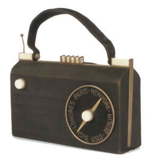 ANNE MARIE OF FRANCE, A 'RADIO' HANDBAG