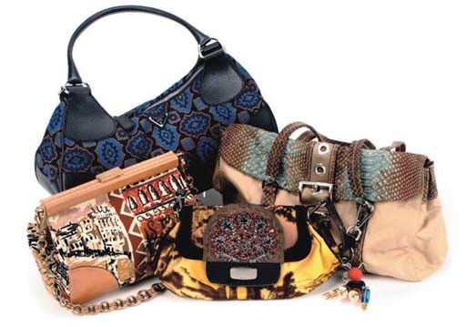 PRADA: FOUR HANDBAGS