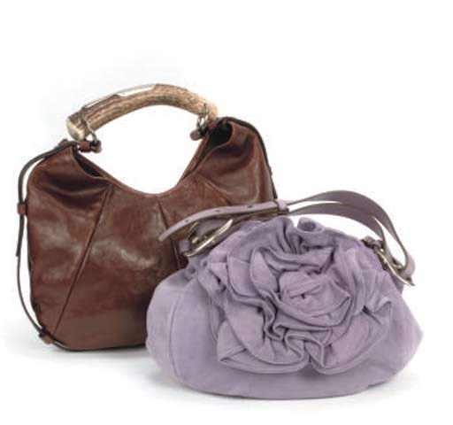 YVES SAINT LAURENT, TWO HANDBAGS