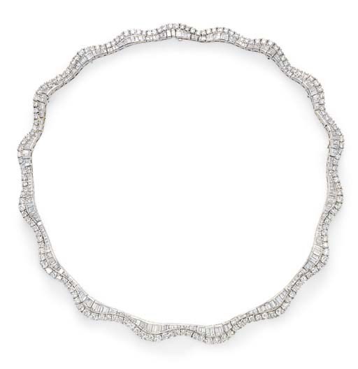 A DIAMOND NECKLACE
