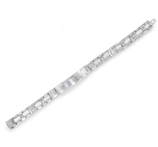 A DIAMOND "I.D." BRACELET, BY TIFFANY & CO.
