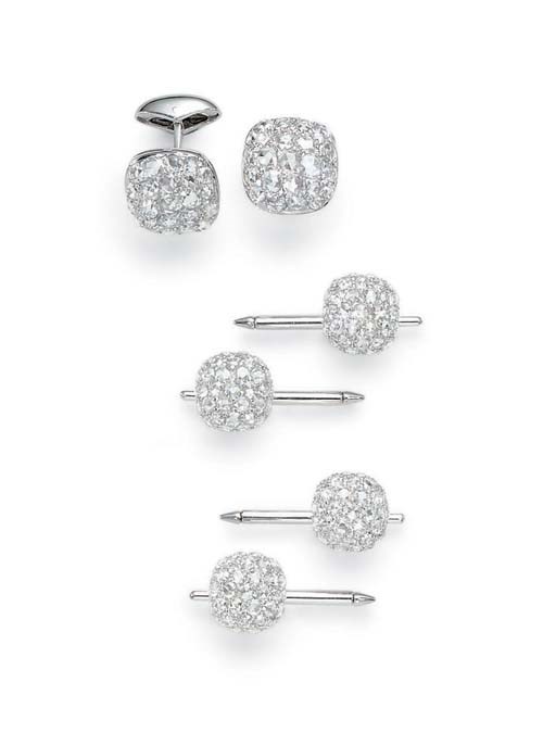 A DIAMOND DRESS-SET