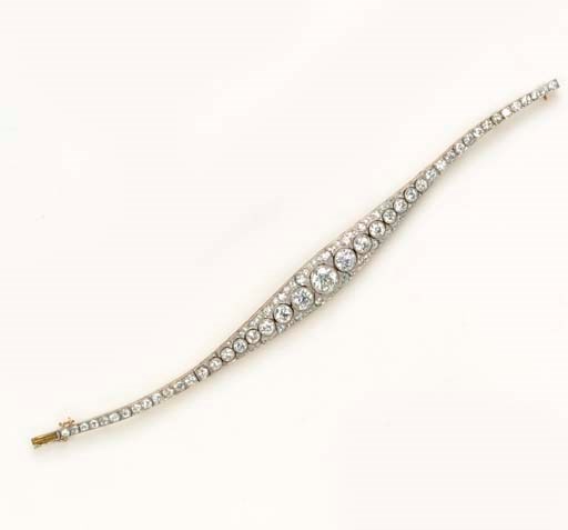 A BELLE EPOQUE DIAMOND BRACELET