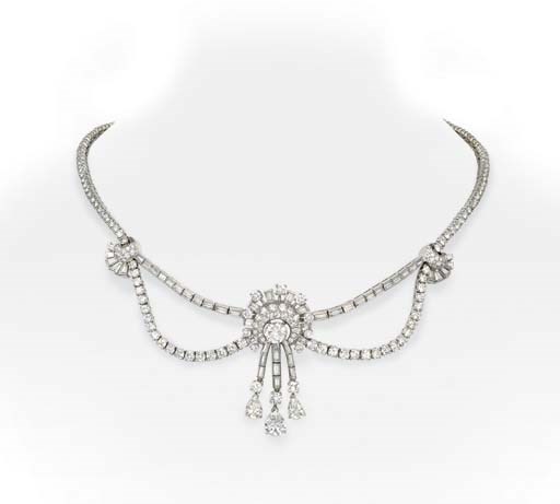 A DIAMOND NECKLACE