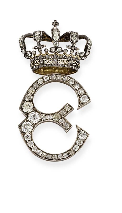 A LADY-IN-WAITING BADGE FOR QUEEN ELENA OF ITALY, BY MUSY