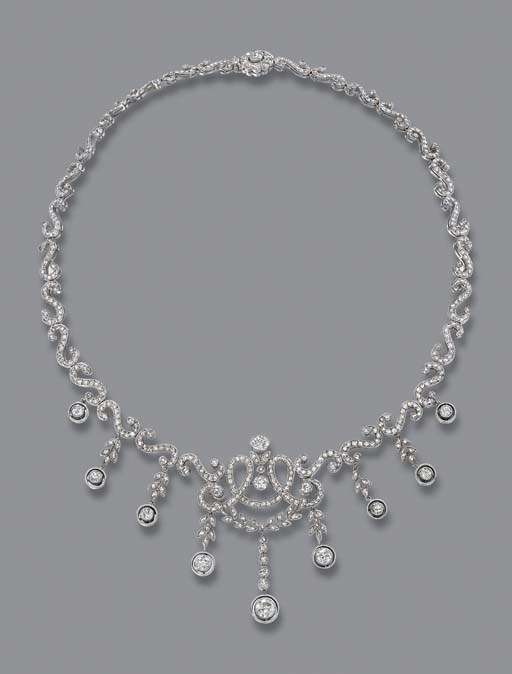 A DIAMOND NECKLACE
