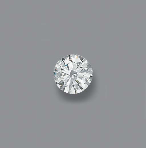 A DIAMOND SINGLE-STONE RING