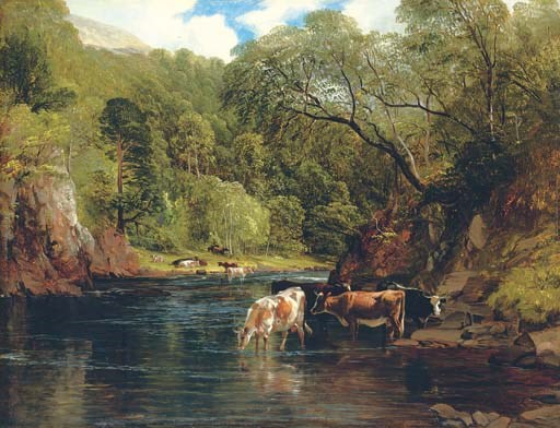 FREDERICK RICHARD LEE, R.A. (1798-1879) AND THOMAS SIDNEY COOPER, R.A. (1803-1902)