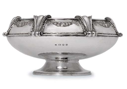 'THE KEYSTONES BOWL'
A GEORGE VI SILVER ROSE-BOWL