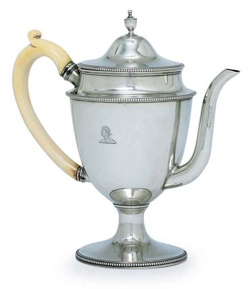 A GEORGE III SILVER ARGYLL