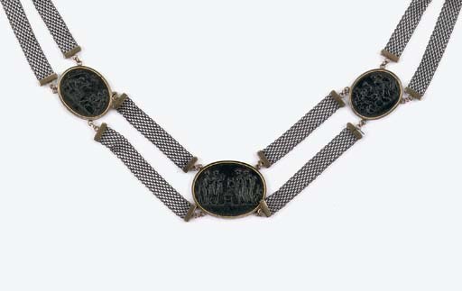 A FINE BERLIN IRON NECKLACE