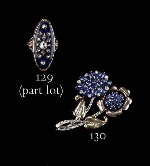 THREE PIECES OF ANTIQUE JEWELLERY