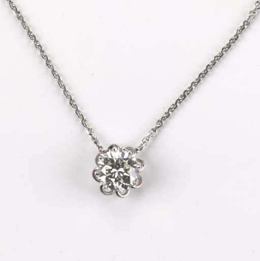A DIAMOND PENDANT