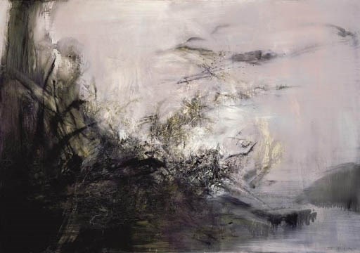 Zao Wou-Ki (b. 1921)