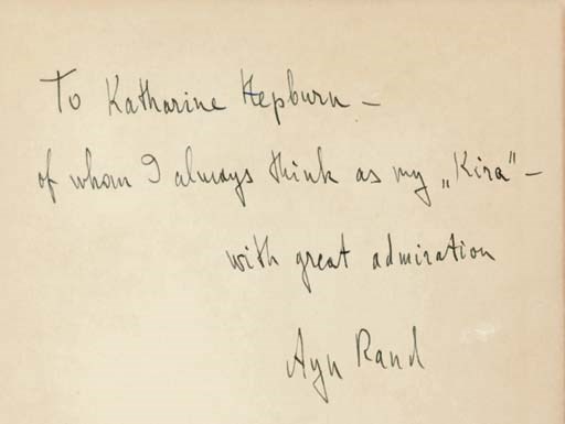 RAND, Ayn (1905-1982). We the Living. New York: Macmillan, 1936.