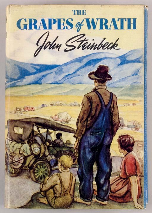 STEINBECK, John. The Grapes of Wrath. New York: The Viking Press, 1939.