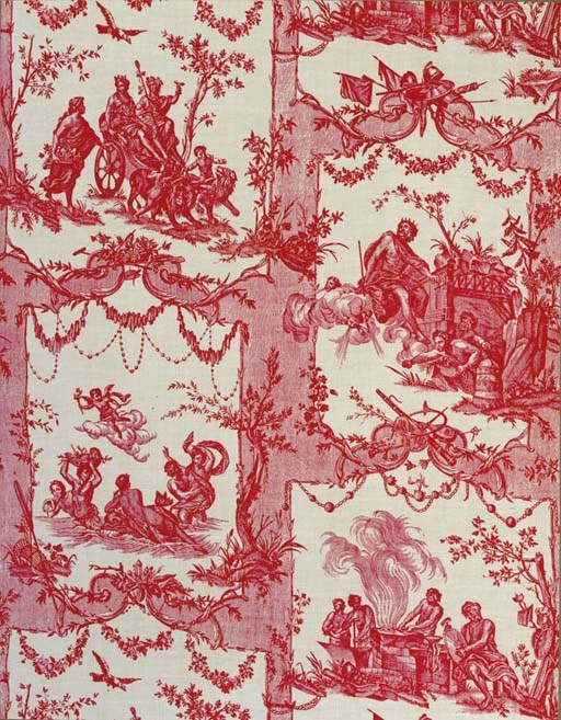 [DECORATIVE ARTS]. Toiles de Jouy. [Paris, ca 1910s].