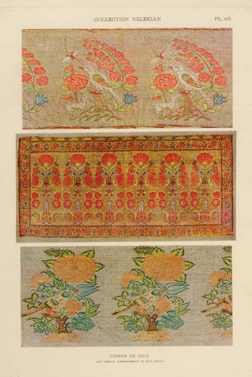 MIGEON, Gaston. La Collection Kelekian. Étoffes & Tapis d'Orient & de Venise. Paris: Librairie Centrale des Beaux-Arts, n.d.