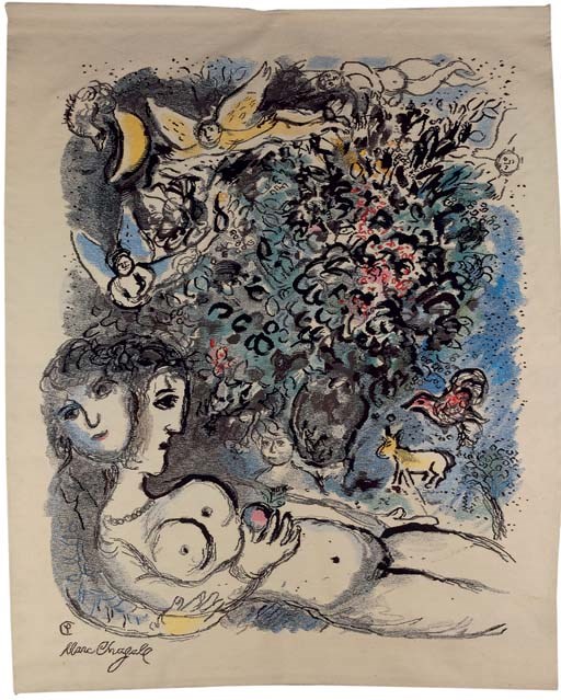 After a design by Marc Chagall (1887-1985)