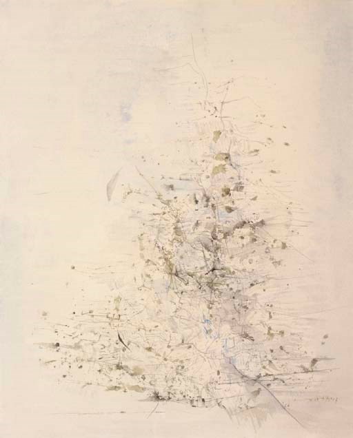 Zao Wou-Ki (b. 1921)