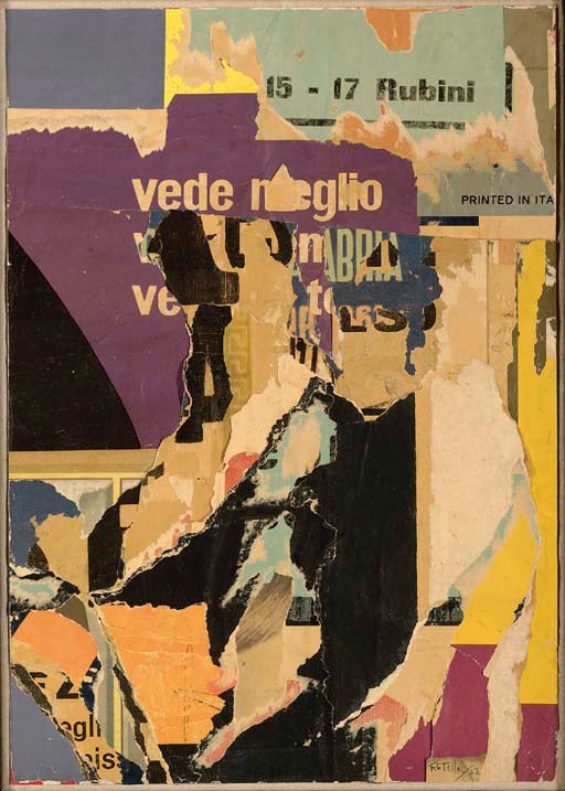 Mimmo Rotella (1918-2006)