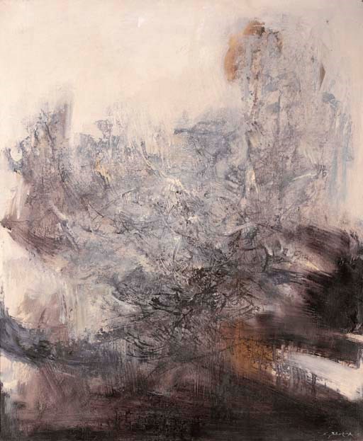 Zao Wou-Ki (b. 1921)