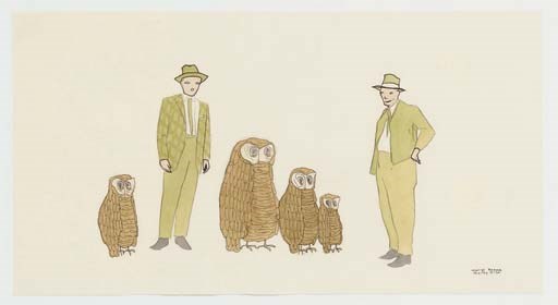 Marcel Dzama (B. 1974) and Shelley Dick