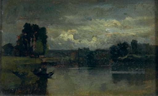 Attributed to Charles François Daubigny (FRENCH, 1817-1878)