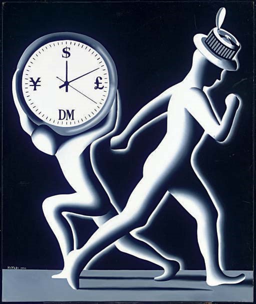 Mark Kostabi (American, B. 1960)