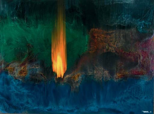 Leonardo Nierman (Mexican, B. 1934)