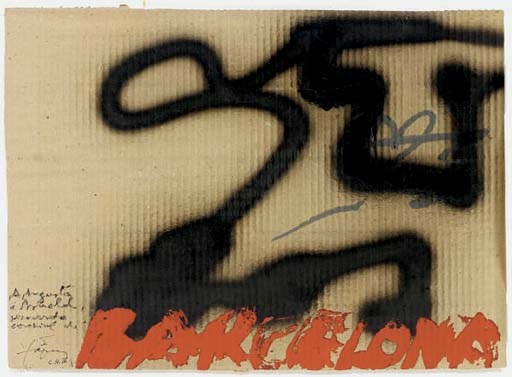 Antoni Tapies (Spanish, B. 1923)