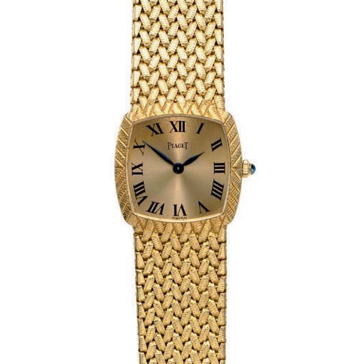 AN 18K GOLD WRISTWATCH, BY PIAGET