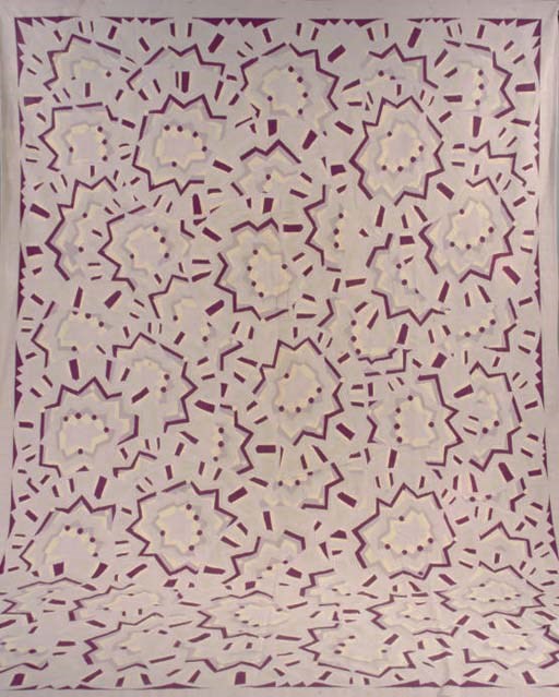 AN ART DECO STYLE AUBUSSON CARPET,