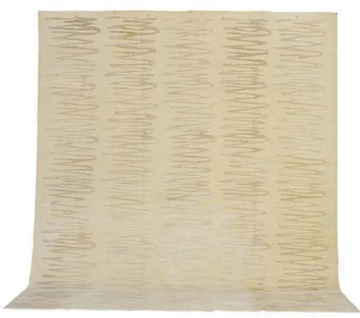 A SILK AND WOOL CARPET,