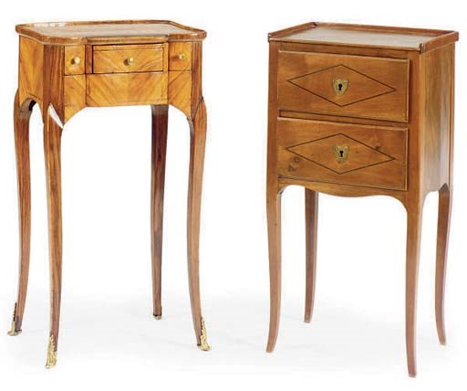 A FRENCH INLAID FRUITWOOD OCCASSIONAL TABLE,