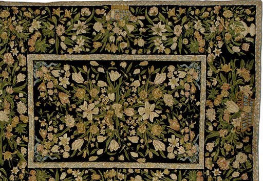 A CHINESE SAVONNERIE STYLE RUG,