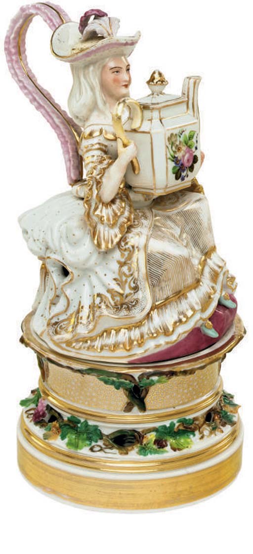 A JACOB PETIT FIGURAL VEILLEUSE