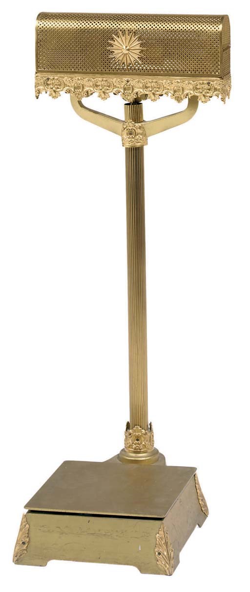 A GILT-METAL SCALE,