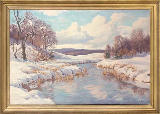 Harald Wentzel (DANISH, 20th Century)