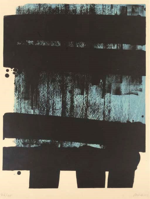 Pierre Soulages (B. 1919)
