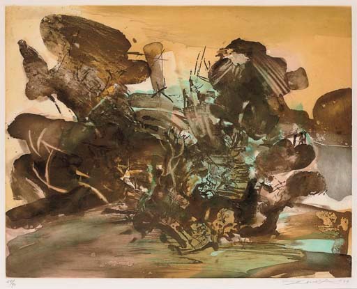 Zao Wou-Ki (B. 1921)