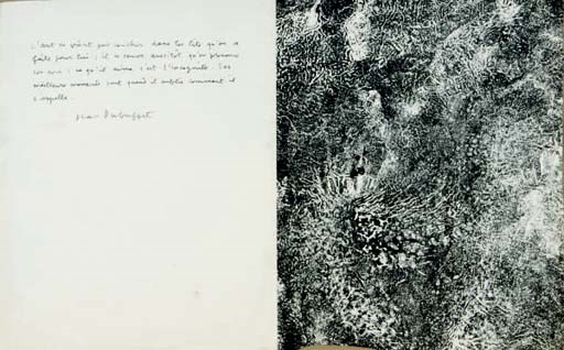 After JEAN DUBUFFET (1901-1985)