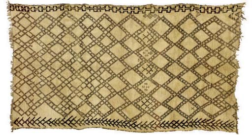 A MOROCCAN PILE CARPET,