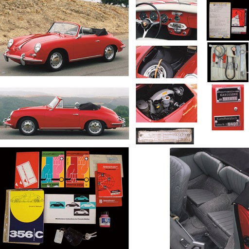 1965 PORSCHE 356SC CABRIOLET