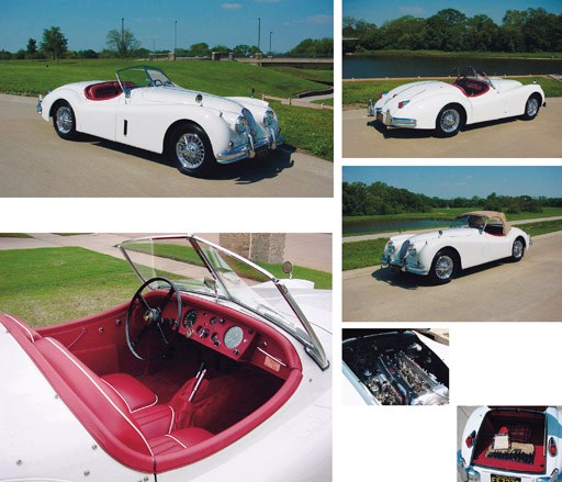 1956 JAGUAR XK140 SE OTS ROADSTER